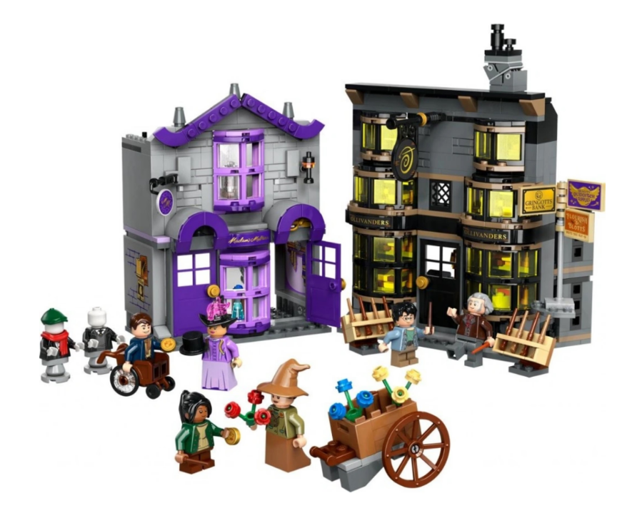 LEGO® Harry Potter™ 76439 Ollivanderův obchod a Obchod madame Malkinové - Obrázek 3