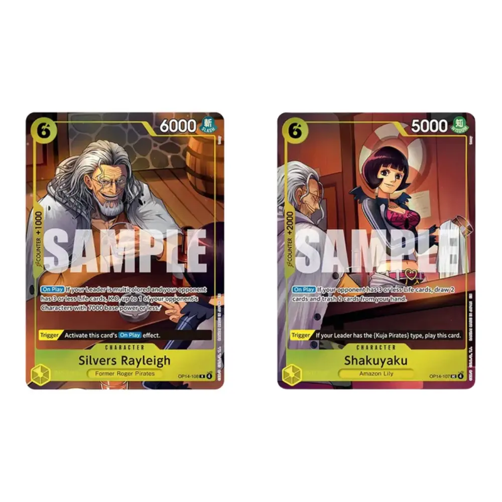 One Piece TCG: Illustration Box Rayleigh and Shakuyaku - Obrázek 2
