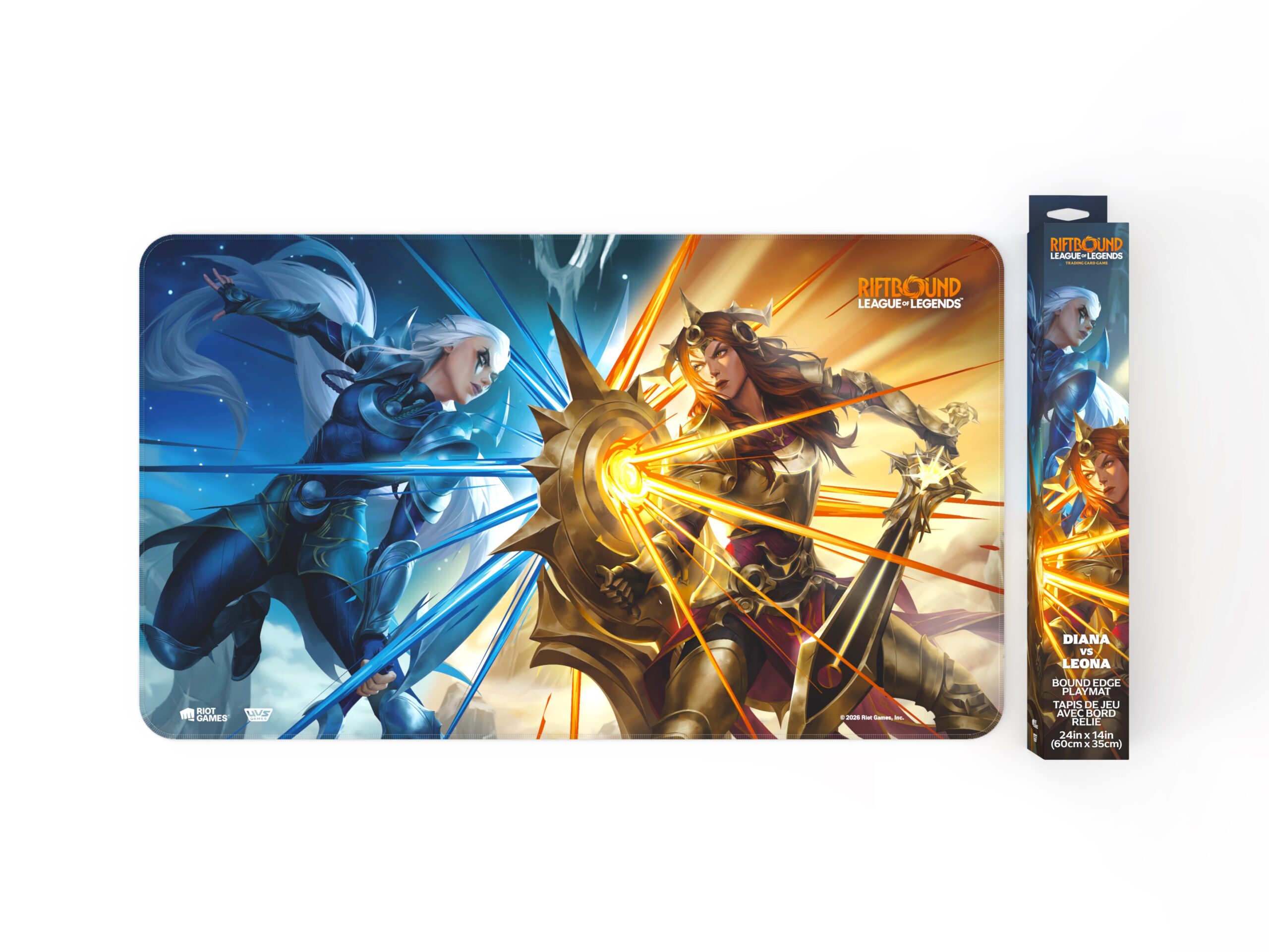 Riftbound LOL: Vendetta Playmat (Diana vs Leona) - Obrázek 2