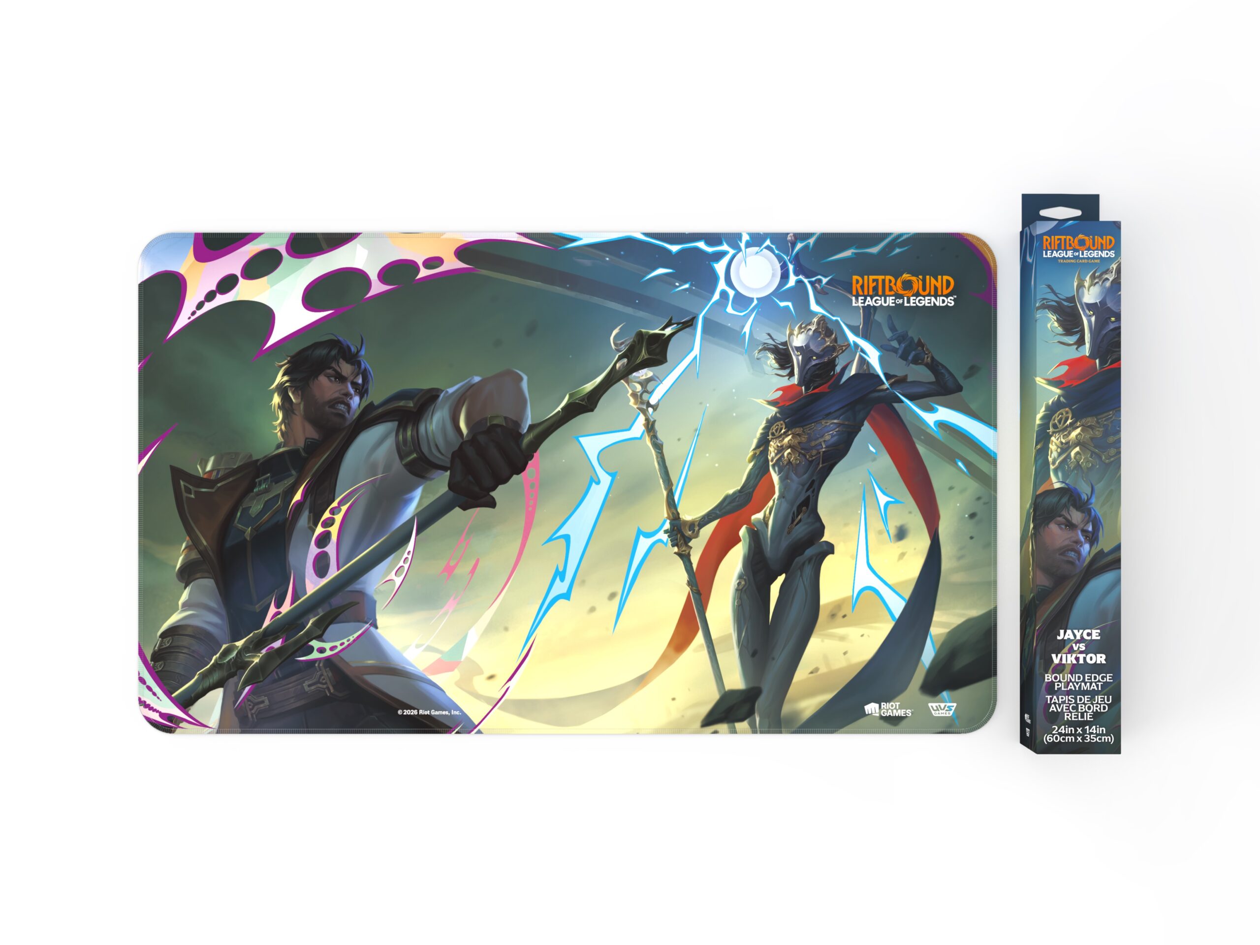 Riftbound LOL: Vendetta Playmat (Jayce vs Viktor) - Obrázek 2