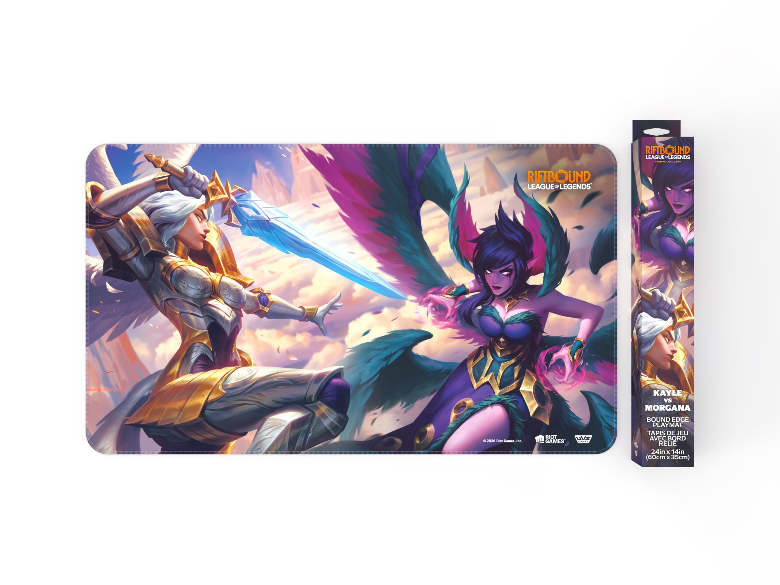 Riftbound LOL: Vendetta Playmat (Kayle vs Morgana) - Obrázek 2